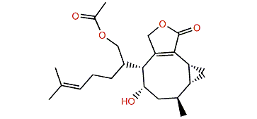 17-Acetoxy-4a-hydroxycrenulide