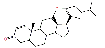 18,22-Epoxycholesta-1,20(22)-dien-3-one