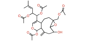 18-Acetoxy-9-deacetyl-7,8-epoxyxenicin