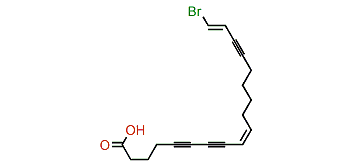 (Z,E)-18-Bromooctadeca-9,17-dien-5,7,15-triynoic acid