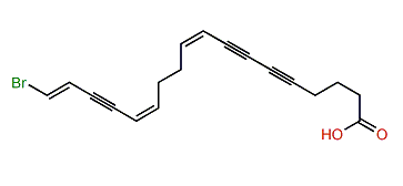 (Z,Z,E)-18-Bromooctadeca-9,13,17-trien-5,7,15-triynoic acid