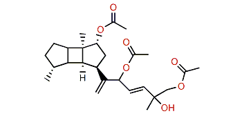 (5R,16E)-18-Hydroxy-5,15,19-triacetoxy-13,16-spatadiene