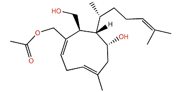 19-Acetyl-4-hydroxydictyodiol