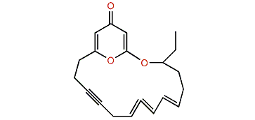 19-Ethyl-2,6-epoxy-1-oxacyclononadeca-2,5,12,15,18-pentaen-9-yn-4-one