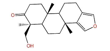 19-Hydroxy-13(16),14-spongiadien-3-one