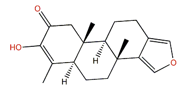 19-nor-3-Hydroxyspongia-3,13(16),14-trien-2-one