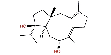 (1R,3E,7E,9R,11R,12R)-9-Hydroxydolabella-3,7-dien-12-ol