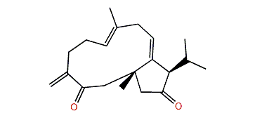 (1R,12R)-Dolabella-4(16),7,10-triene-3,13-dione