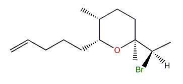 (1R,2S,5R,6R)-2-(1-Bromoethyl)-2,5-dimethyl-6-(4-pentenyl)-tetrahydropyran