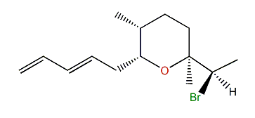 (1R,2S,2E,5R,6R)-2-(1-Bromoethyl)-2,5-dimethyl-6-(2,4-pentadienyl)-tetrahydropyran