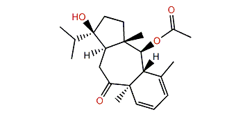 (1R,2R,3S,4Z,6Z,8R,11S,12S)-2-Acetoxy-12-hydroxydolasta-4,6-dien-9-one