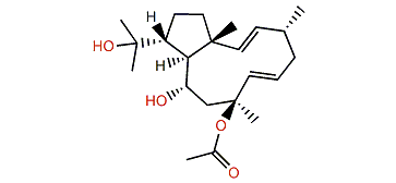 (1R,2E,4R,6E,8S,10S,11S,12R)-10-Acetoxy-2,6-dolabelladien-8,18-diol