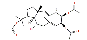 (1R,2E,4R,7E,10S,11S,12R)-18-Acetoxy-2,7-dolabelladien-10-ol