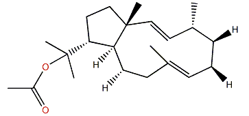 (1R,2E,4R,7E,11S,12R)-18-Acetoxy-2,7-dolabelladiene