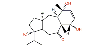 (1R,4S,5R,8S,9S,12S,14S)-Trihydroxydolasta-2-en-6-one
