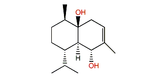 (1R,5R,6R,7S,10R)-Cadinan-3-en-1,5-diol