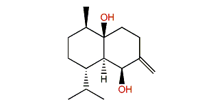 (1R,5S,6R,7S,10R)-Cadinan-4(11)-en-1,5-diol