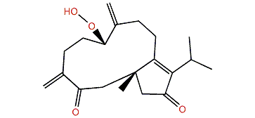 (1R,7R)-7-Hydroperoxydolabella-4(16),8(17),11(12)-triene-3,13-dione