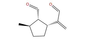 (1S,2R,3S)-2-(1-Formylvinyl)-5-methylcyclopentanecarbaldehyde