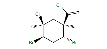 (1S,2R,4R,5S)-5-Chloro-1(E)-(chlorovinyl)-2,4-dibromo-1,5-dimethylcyclohexane