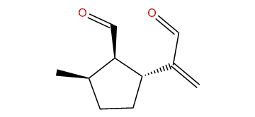 (1S,2S,3S)-2-(1-Formylvinyl)-5-methylcyclopentanecarbaldehyde
