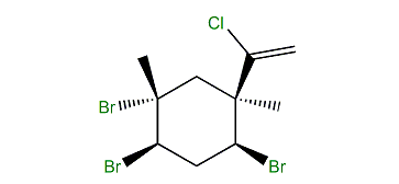 (1S,2S,4R,5R)-2-Bromo-1(E)-(chlorovinyl)-4,5-dibromo-1,5-dimethylcyclohexane