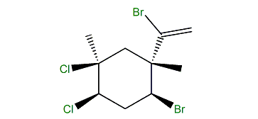 (1S,2S,4R,5S)-2-Bromo-1(E)-(bromovinyl)-4,5-dichloro-1,5-dimethylcyclohexane