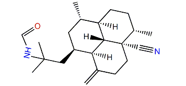 (1S,3S,4R,7S,8S,12S,13S)-8-Isocyano-15-formamido-11(20)-amphilectene