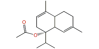 (1a,6a,7b)-7-Acetoxy-a-muurolene