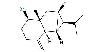1b-Bromo-6,8-cycloselin-4(15)-ene