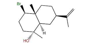 1b-Bromoselin-11-en-4a-ol