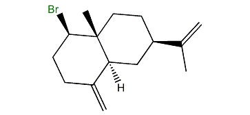1b-Bromoselin-4(15),11-diene