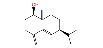 1b-Hydroxy-4(15),5E,10(14)-germacratriene