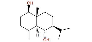 1b,6a-Dihydroxyeudesm-4(15)-ene
