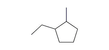 1-Methyl-2-ethylcyclopentane
