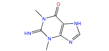1,2,3,7-Tetrahydro-2-imino-1,3-dimethyl-6H-purin-6-one
