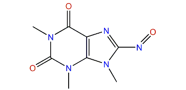 1,3,9-Trimethyl-8-nitrosoisoxanthine