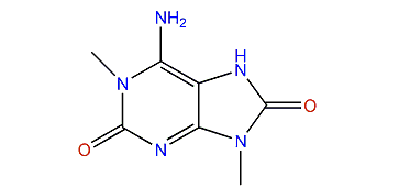 6-Amino-1,9-dimethyl-1H-purine-2,8(7H,9H)-dione
