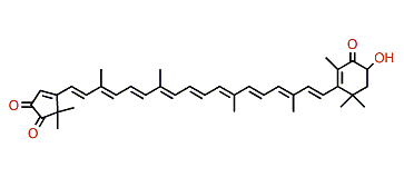 3'-Hydroxy-2-nor-beta,beta-carotene-3,4,4'-trione