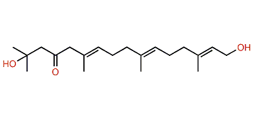 (6E,10E,14E)-2,16-Dihydroxy-2,6,10,14-tetramethylhexadeca-6,10,14-trien-4-one