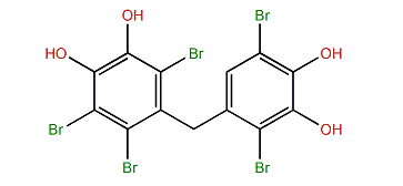 2,2',3,5',6-Pentabromo-3',4,4',5-tetrahydroxydiphenylmethane