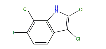 2,3,7-Trichloro-6-iodo-1H-indole