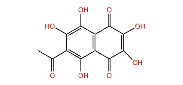 2,3,7-Trihydroxy-6-acetyljuglone