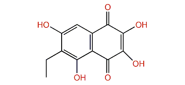 2,3,7-Trihydroxy-6-ethyljuglone