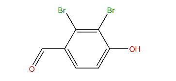 2,3-Dibromo-4-hydroxybenzaldehyde