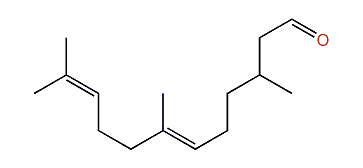 (E)-3,7,11-Trimethyl-6,10-dodecadienal