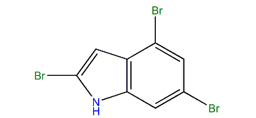 2,4,6-Tribromo-1H-indole