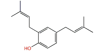 2,4-Bis(3-methyl-2-butenyl)-phenol