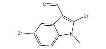 2,5-Dibromo-1-methyl-1H-indole-3-carbaldehyde