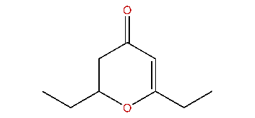 2,6-Diethyl-2,3-dihydro-4H-pyran-4-one